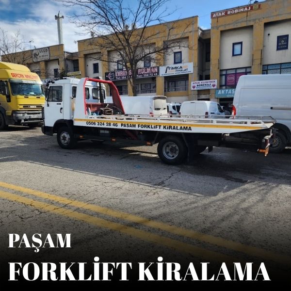 Ankara Beysukent forklift kiralama firması yük taşıma operasyonu